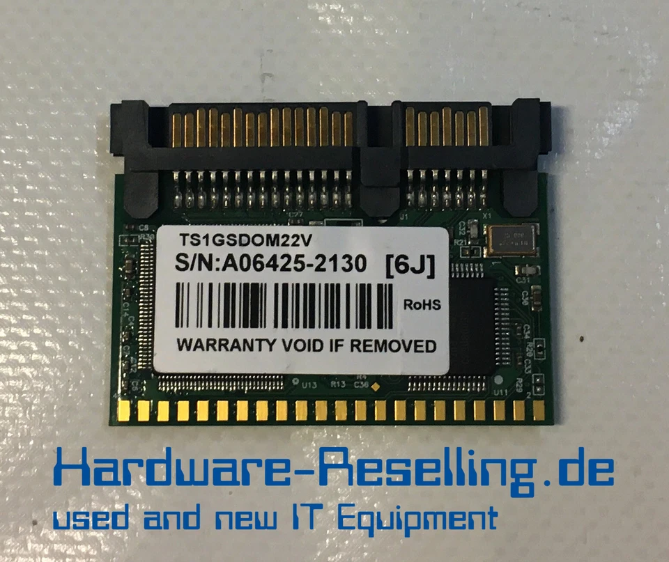 TRANSCEND SSD 1.5G 1GB SATA II Flash Modul 1,8" TS1GSDOM22V