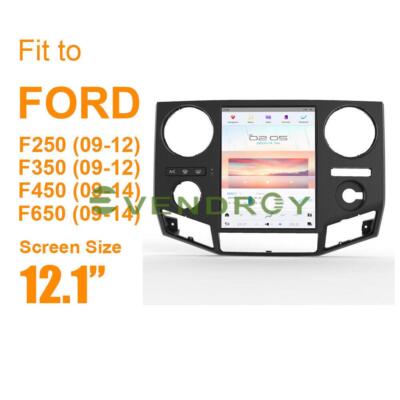128G 12.1''Android11 Tesla Style Full Screen GPS Radio for Ford F250 F350 2009-14