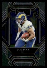 2021 Panini Select #299 Jake Funk Rookie Los Angeles Rams