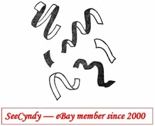 Celebration Ribbon Confetti - FREE SHIPPING OFFER! - New Unmounted Rubber Stamp