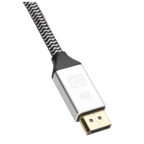Pro Displayport v1.4 32.4GBPS 8K@60Hz 4K@144Hz HDR Kabel Gold 1.8m - Bild 4 von 5