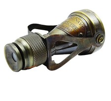 Vintage Nautical Antique Brass Monocular Binocular Telescope - Spyglass Scope