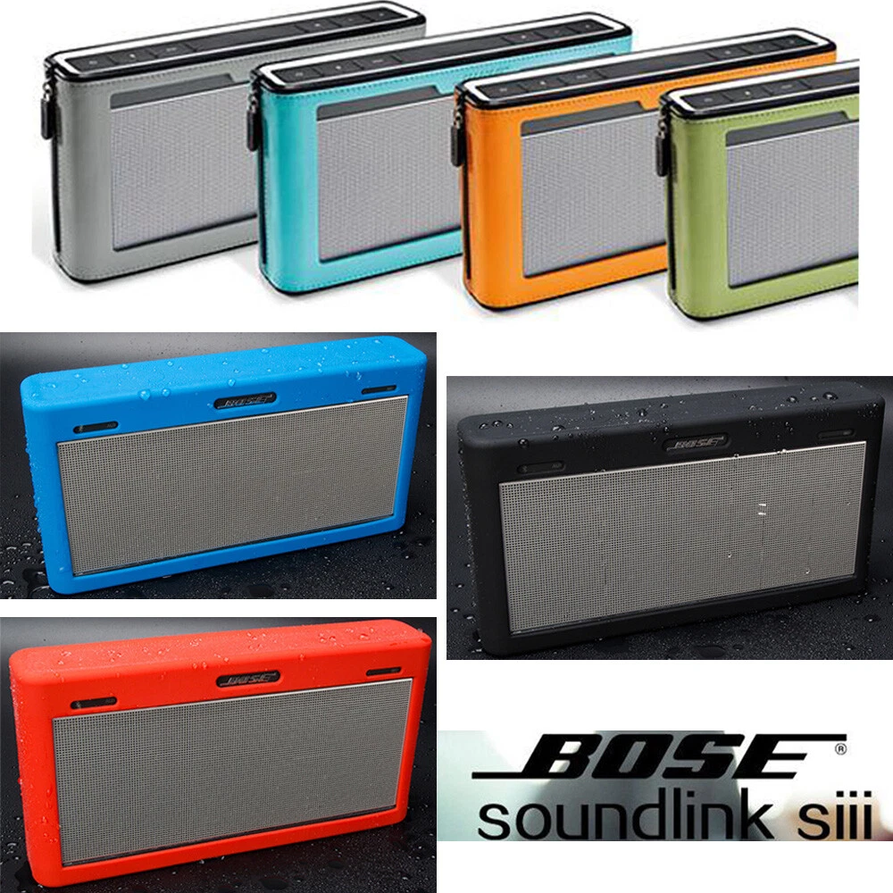 misundelse Mundskyl paperback Travel Potable Protect PU/Bumper Cover Case Bag fr BOSE SoundLink III 3  Speaker | eBay