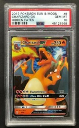 Charizard GX 9/68 Hidden Fates Ultra Rare Holo