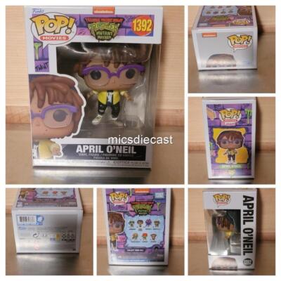 2023 HOT TMNT TURTLES FUNKO POP APRIL O'NEIL 4'' VINYL MAYHAM 1392 NIB