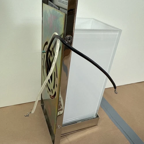 George Kovacs P1700 Chrome Wall Light Sconce 613 Wattage Frosted Glass Rectangle - Picture 22 of 24