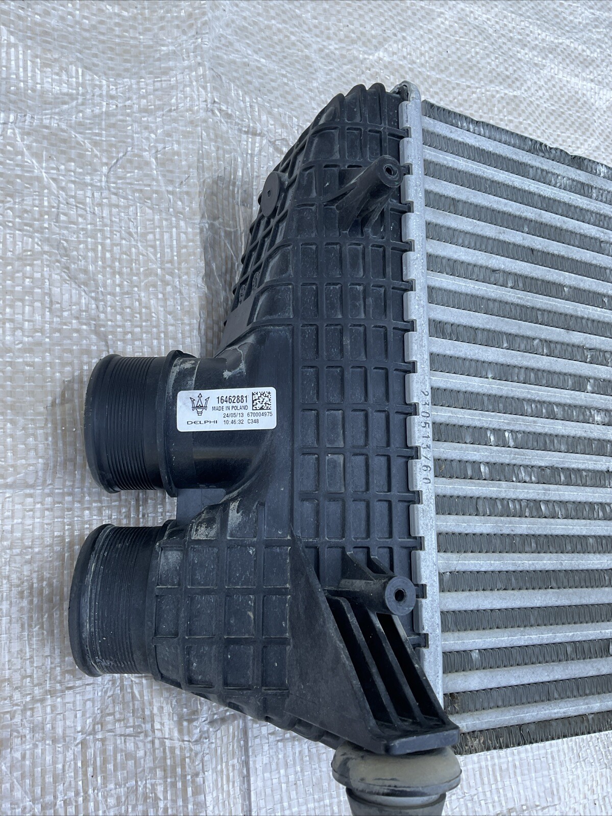 14-20 Maserati Quattroporte FL Turbocharger Radiator Intercooler OEM
