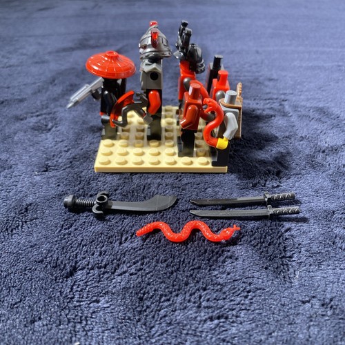 LEGO Ninjago Stone Army Swordsman Warriors Minifigures w/ Weapons + Extras Lot - Picture 2 of 5