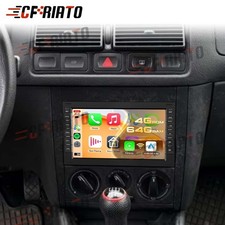 Android15 Apple CarPlay Für VW Bora Golf 4 MK4 1J1 1J2 Autoradio Navi RDS GPS BT