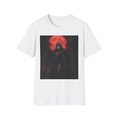 Dark Queen T-Shirt | Red Moon Gothic vampire & werewolf combination queen shirt 