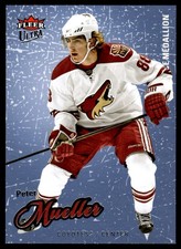 2008-09 FLEER ULTRA ICE MEDAILLION Peter Mueller /100 Phoenix Coyotes #176