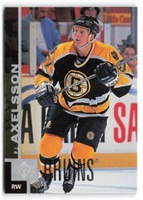 1997-98 Upper Deck #220 P.J. Axelsson Boston Bruins