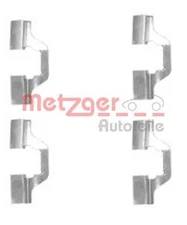 Rear axle Metzger 109-1749 accessory set, disc brake pad for Renault