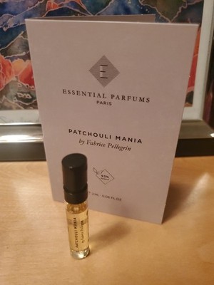 Essential Parfums Patchouli Mania Eau De Parfum 2ml/0.06oz Sample Spray New!