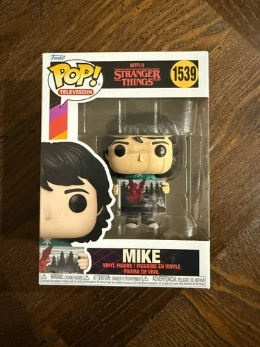 TitanShield .5 UV protector Funko Pop! Stranger Things MIKE 1539 holding picture