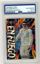 Richard Petty SIGNED Select En Fuego #1 Auto HOF PSA Slabbed Autograph GOAT