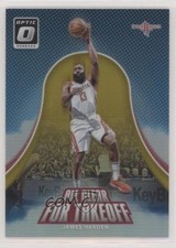 2017 Panini Donruss Optic All Clear for Takeoff Gold Prizm 8/10 James Harden 5ir