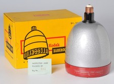 Vintage KODAK Darkroom Lamp Model A in box No Bulb No Filter MINT Safelight