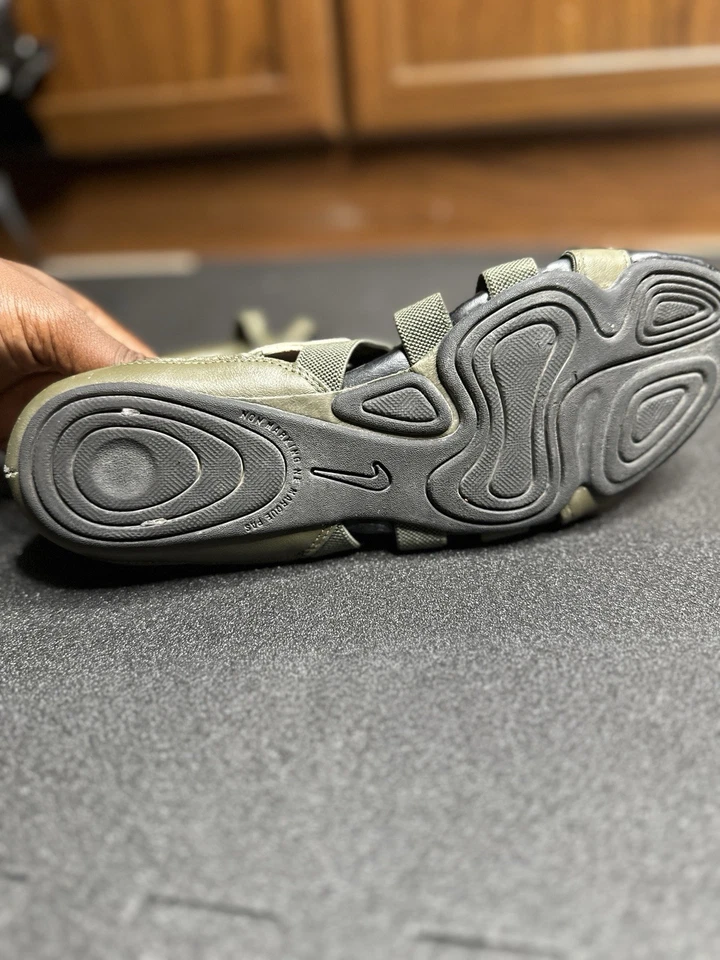 Sandalias Nike Gladiateur (Gladiador) 2009 raras con cordones verde militar talla 9 Foto 4 de 4