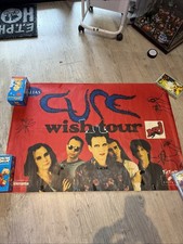 Affiche Concert Promo NRJ Cure Wish Tour 1992 Original No Repro