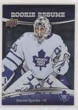 2015-16 Upper Deck Contours Rookie Resume 5/399 Garret Sparks #RR-27 fm0