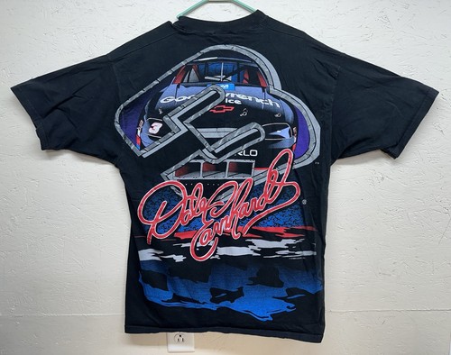 Vintage Chase Dale Earnhardt The Man T Shirt Size XL All Over Print Nascar - Picture 5 of 12