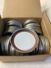 48Pcs/24 Set, Wide Mouth Canning Rings and Lids, Mason Jar Bands
