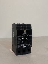 SQUARE D EDB34020 CIRCUIT BREAKER 20A 20 AMP 3P 3 POLE 480Y/277V New Take Off