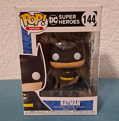 Funko Pop! Heroes DC Super Heroes Batman Vinylfigur Nr. 144 schwarz/gelb
