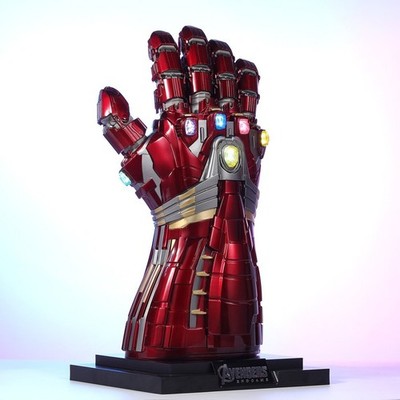 NANO INFINITY Gauntlet Metall Handschuh BELEUCHTET für Cosplay Sammler Gamer