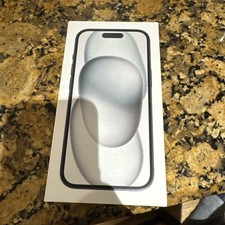 Apple iPhone 15 Black 128GB Original Box Empty Box, No Phone