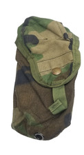 Qty 1 Us Military Molle Ii Double Mag Pouch Us Army Woodland Camo - Used