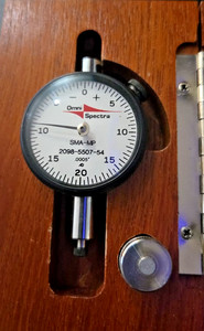 Omni Spectra CDI Dial Indicator SMA-MP 2098-5507-54 .0005" 0-20-0 Machinist Tool