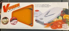Swissmar Borner V Power Mandoline, V-7000, Orange Excellent Condition Complete