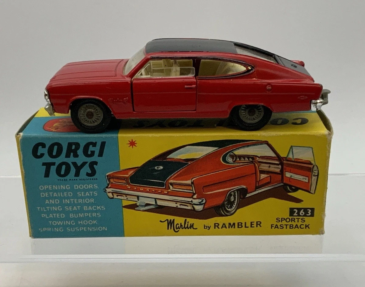 Corgi Toys Marlin Rambler Fastback 263 – 1:43 – Voiture Miniature (occasion)