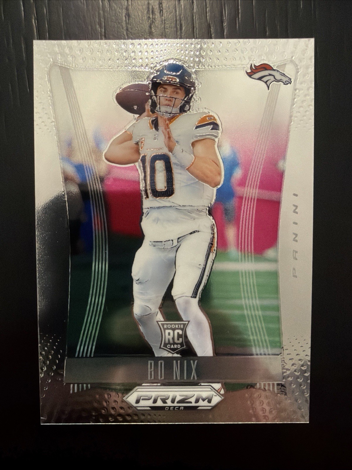 2024 Panini Prizm Deca Bo Nix #92 (RC) Denver Broncos