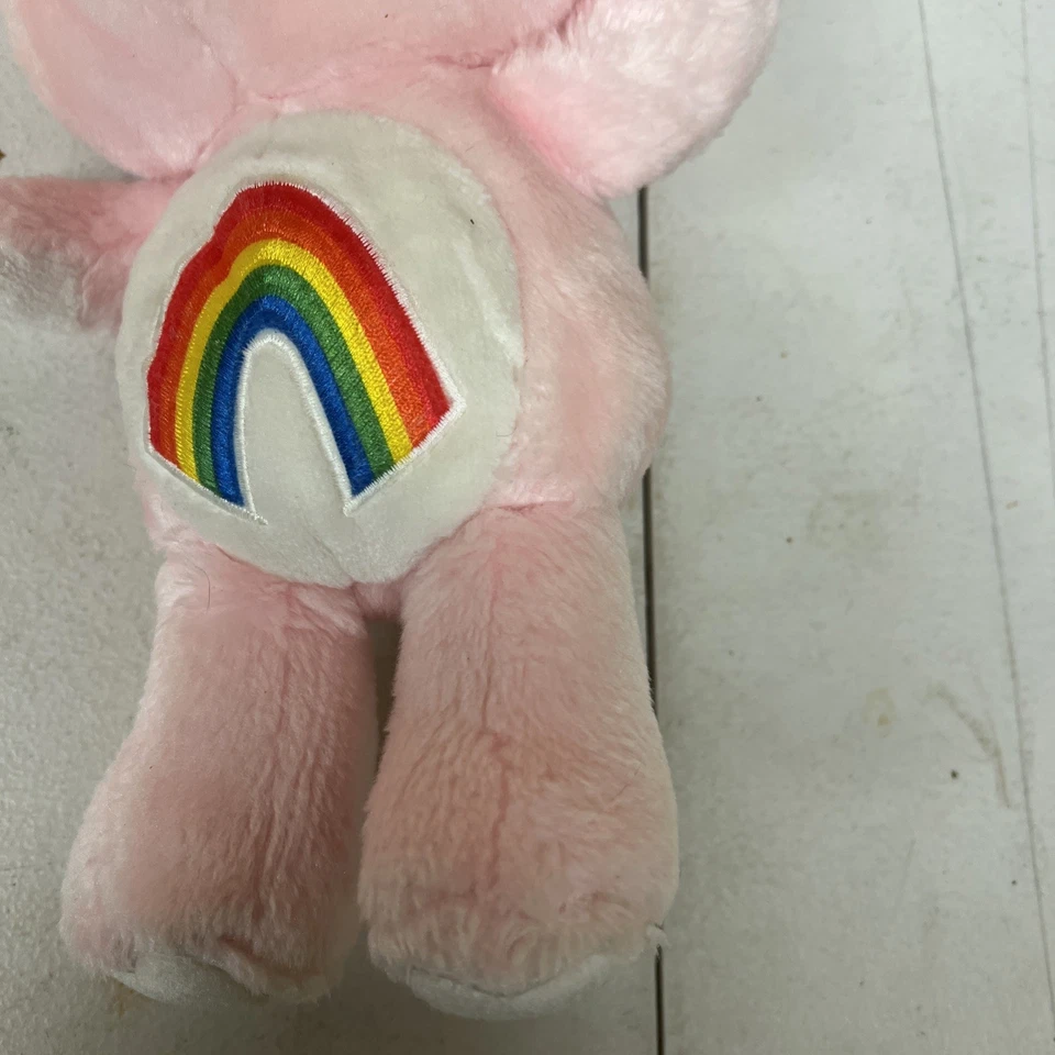 Vintage 1980s Kenner Care Bears 13” Cheer Bear Rainbow Stuffed Animal Plush - Image 2 of 4
