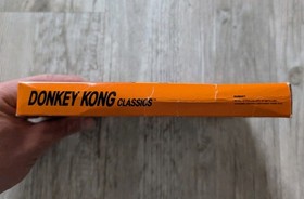 Donkey Kong Classics 1988 Nintendo NES Authentic Box, Manual & Sleeve Only 