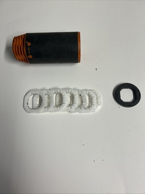 #ad #ad Stihl 4182 716 0320 Nut amp; 4182 007 1005 Spring washer kit OEM HT 133 $14.95