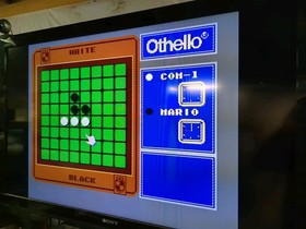 Lot of Two Nintendo NES Cartridges Othello and Anticipation Authentic Good Shape