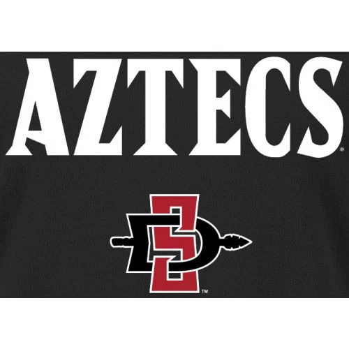 Women's Black San Diego State Aztecs Proud Mascot T-Shirt - Image 2 of 2