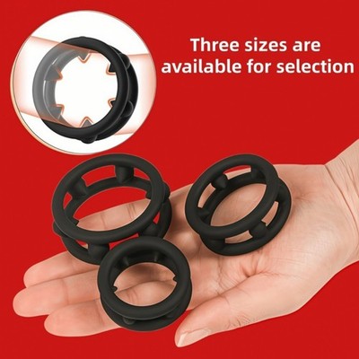 3x Men's Superhero Ring Set for Weddings Birthdays Halloween & Casual Dress Wear