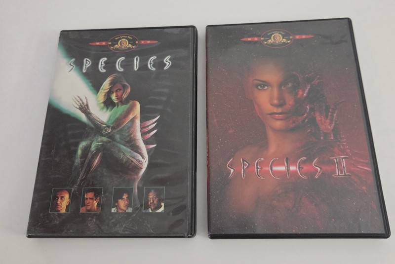 Species (1995) & Species II (1998) DVDs