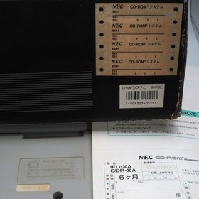 NEC PC Engine INTERFACE UNIT IFU-30 CD-ROM&sup2; Console System Boxed Tested Working