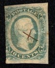 CSA 10 Cents Used 1863 Postage Stamp Sc CSA11d SA-268 — photo 5