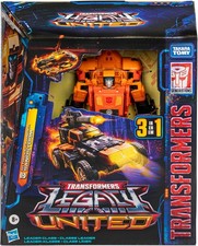 Transformers Legacy United Leader Class Triple Changer SANDSTORM 7.5  Figure