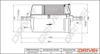 Dr!ve+ DP1110.13.0013 Kraftstofffilter FüR Alfa Romeo,Alpina,Alpine,Austin,Berto