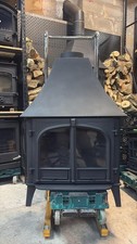 Stovax Stockton 11,  14kW, Muiltifuel Stove COAL (log,wood+burner), DEFRA, 🚚🚚