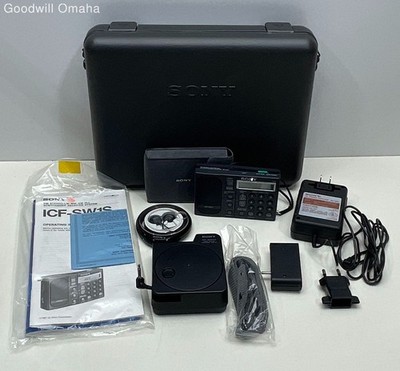 オーディオ機器 SONY ICF-SW1S FMラジオ/LW/MW/SW