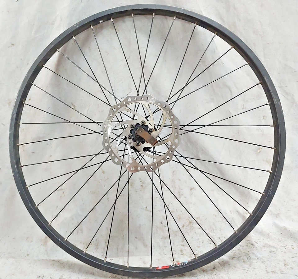 Переднее 26-дюймовое колесо горного велосипеда Weinmann AS26FL OLW100 6-болтовый диск QR 559ISO США грузоотправитель :) - Изображение 2 из 4